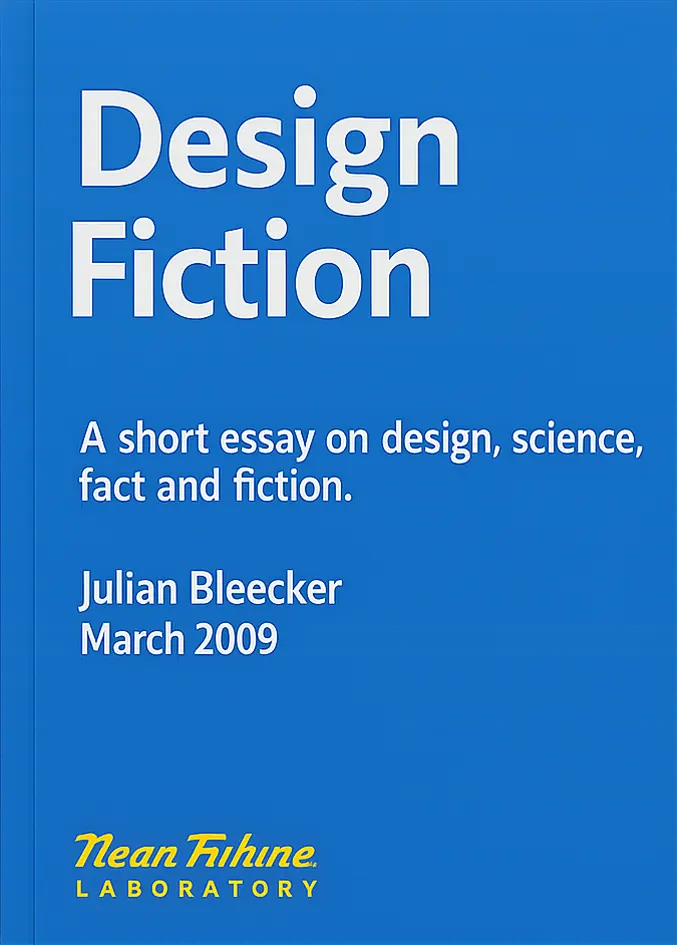 Design Fiction Front Cover